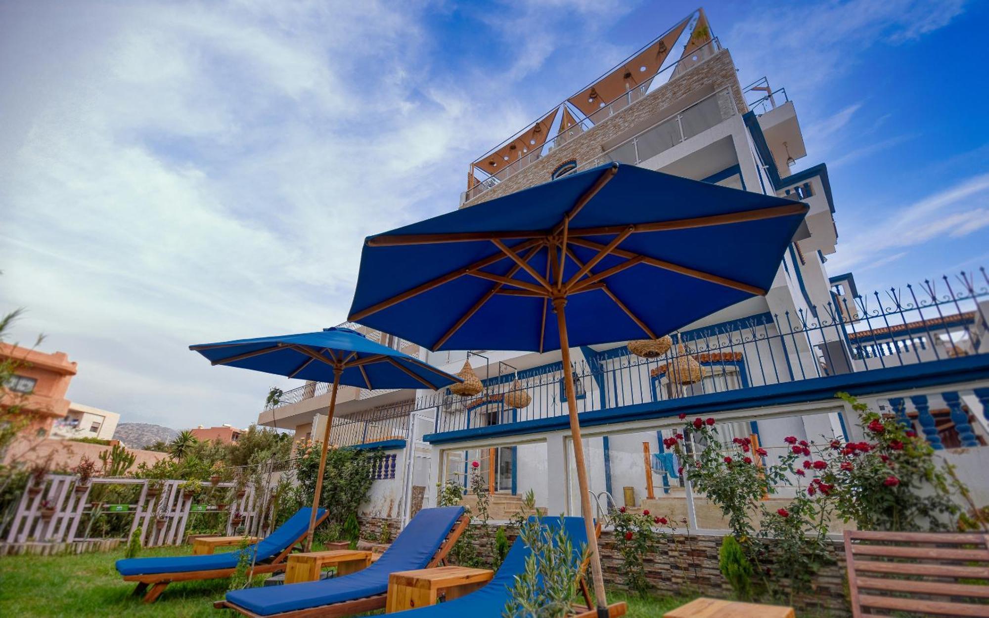 Blue Wave Lodge Agadir n'Ait Sa Kültér fotó